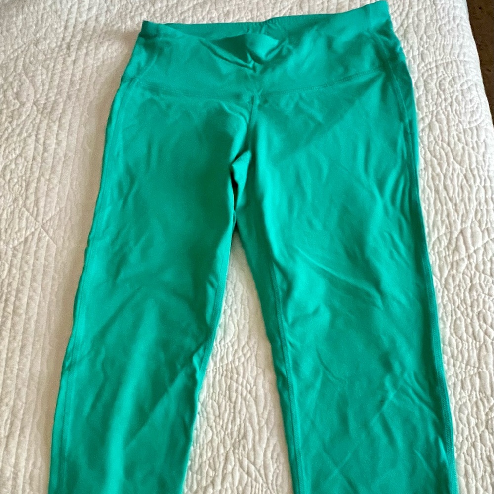 Athleta Women's Mint Green Athletic Yoga Crops XS